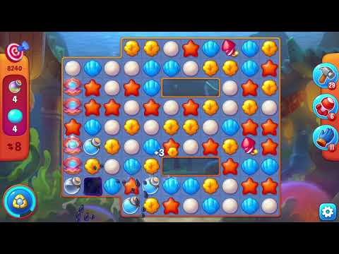 [FISHDOM Walkthrough] Level 8240 Challenge