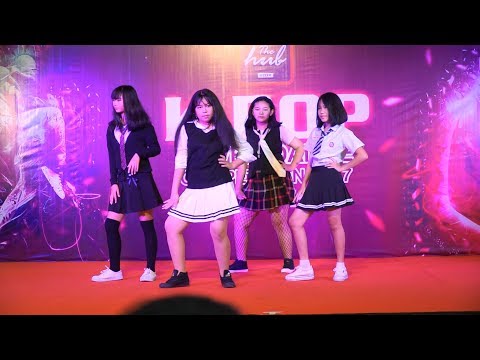 170716 Green Ice cover BLACKPINK - PLAYING WITH FIRE + AS IF IT'S YOUR LAST @ The Hub 2017 (Au)