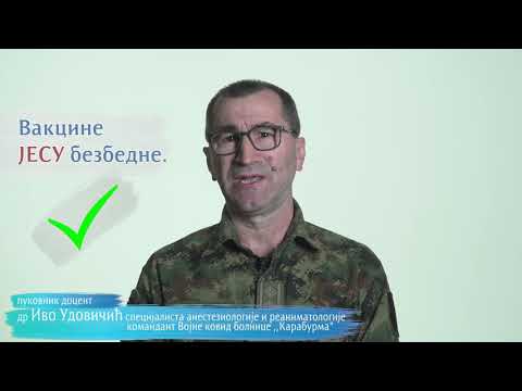 Vakcine nisu bezbedne? Odgovara pukovnik dr Ivo Udovičić, komandant Vojne bolnice „Karaburma“