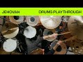 Jehovah | Official Drums Playthrough | Elevation Worship