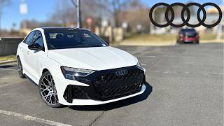 2026 Audi RS3: POV Start Up, Test Drive, Walkaround and Review