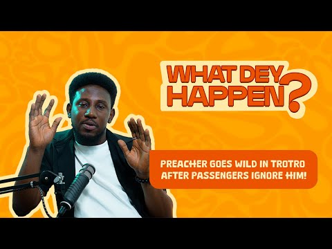 Preacher Goes Wild In Trotro After Passengers Ignore Him. You Won’t Believe His Reaction!😱