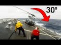 How Helicopters Land In Rough Seas