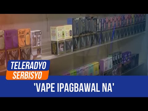 DOH recommends disposable vape ban Kabayan (03 June 2024)