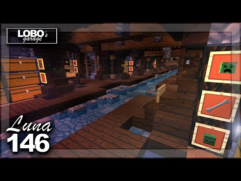 MINECRAFT Survival #146 | CITY-WIDE AUTOMATIC SORTING & STORAGE! | LUNA SSP Phase 2