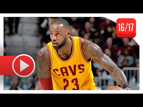 LeBron James Full Highlights vs Bucks (2017.02.27) - 24 Pts, 10 Reb, 6 Ast, TOO EASY!