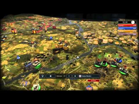 R.U.S.E. 2v2v2v2 (Map Trahison)