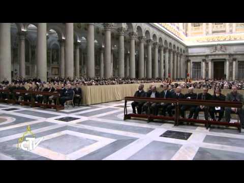 Papež ob sklepu molitvene osmine za edinost kristjanov spomnil na ekumenizem krvi