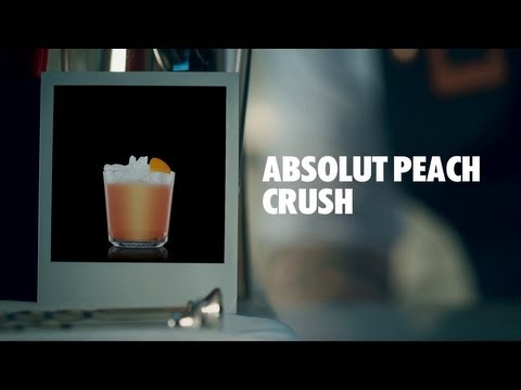 ABSOLUT PEACH CRUSH DRINK RECIPE - HOW TO MIX