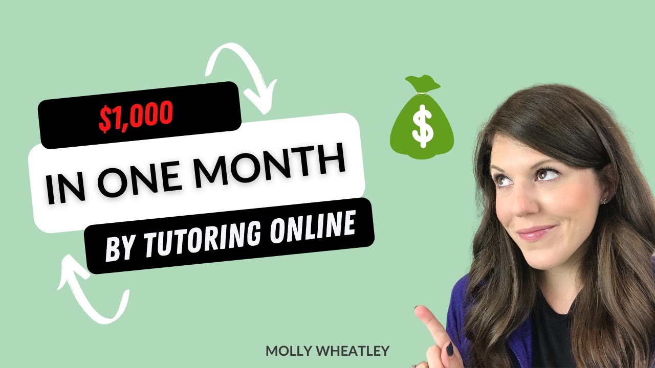 How I Made $1,000 in 1 Month By Tutoring Online