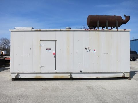 Used- Caterpillar 600 kW standby diesel generator set - Stock# 43898001