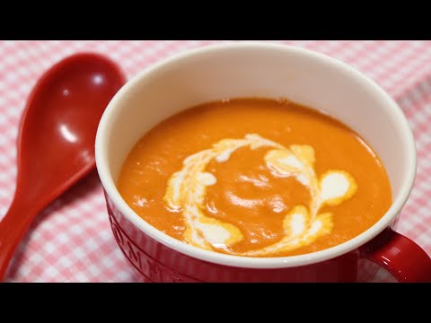 La meilleure recette de soupe de tomate très délicieuse et cremeuse