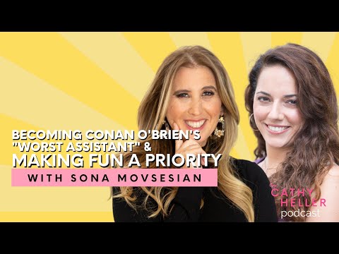 Sona Movsesian on Becoming Conan O'Brien's "Worst Assistant" & Making Fun A Priority