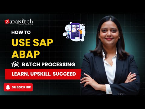 Introduction to SAP ABAP Course ZaranTech