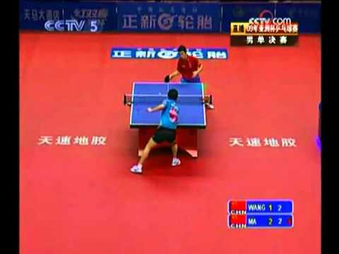 Wang Hao vs. Ma long Asian Cup 2009