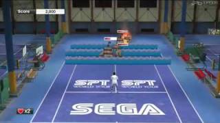 Virtua Tennis 2009 - Gameplay - Mini Games !