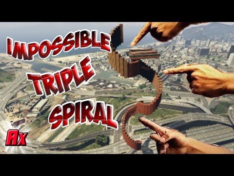 89% IMPOSSIBLE TRIPLE SPIRAL & TROLL FINAL  {GTA5 Online Epic Funny Moments Alphyx PS4}