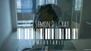 One , Simon Dominic , Gray - Comfortable ( 맘 편히) [ 3D USE HEADPHONES ]
