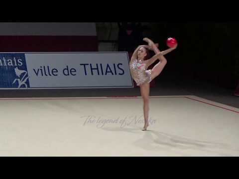Polina BEREZINA (ESP) ball - 2018 Thiais AA