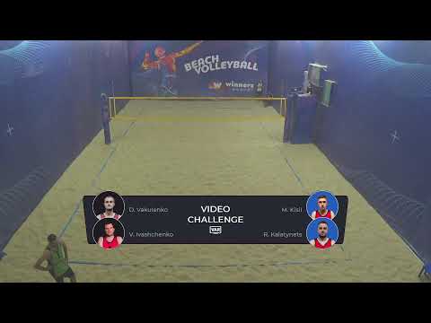 22:10 D.Vakulenko / V.Ivashchenko - M.Kisil / R.Kalatynets | Winners Beach Volleyball