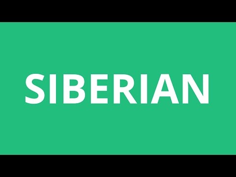 How To Pronounce Siberian - Pronunciation Academy