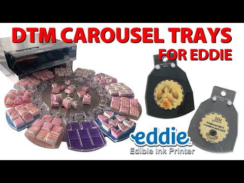DTM Carousel Trays for Eddie Edible Ink Printer