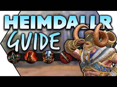 SMITE: How To Play Heimdallr! | Heimdallr Guide: Builds, Combos & Leveling