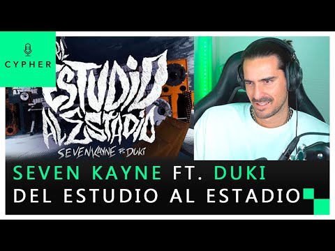 REACCIÓN  a Seven Kayne, Duki - DEL ESTUDIO AL ESTADIO (Visualizer)
