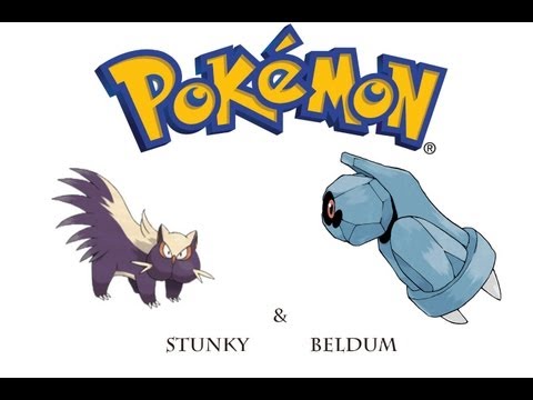 Timelapse Fusion Pokemon  #1 Stunky - Beldum