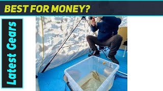 FDFDF 3-4 Person Ice Fishing Tent: The Ultimate Winter Shelter!