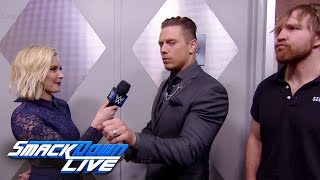 Dean Ambrose executes a sneak attacks on The Miz: SmackDown LIVE Wild Card Finals, Dec. 27, 2016
