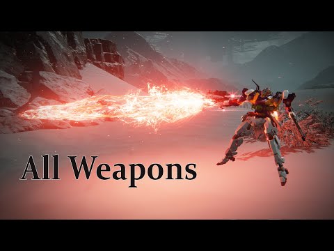 【Armored Core VI: Fires of Rubicon】All Weapons Showcase