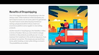 Benefits of Dropshipping - Wholesale2B Dropshipping Course #3