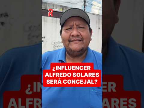 Influencer Alfredo Solares quiere ser concejal de la ciudad de Santa Cruz. #Bolivia #Noticias #news