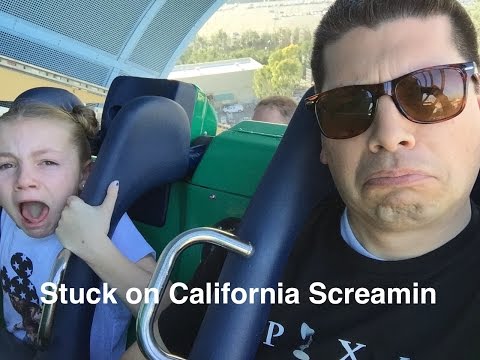 Stuck on California Screamin with a GoPro 2016 Disneyland California Adventure Video