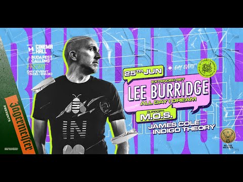 LEE BURRIDGE @ Cinema Hall Budapest 2022.06.25
