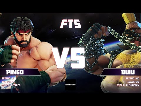 KKA #1 SFV FT5 PINGO(RYU) vs AAG-BUIU(Birdie)