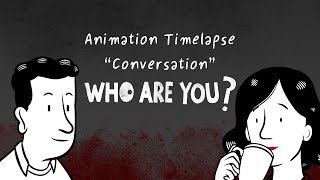 Timelapse Conversation, of the short-film Who are you?