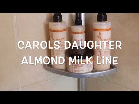 Using Carol Daughter Almond Milk /NaturalRoxxy
