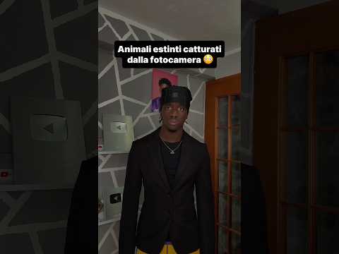 Animali estinti catturati dalla fotocamera 💀
