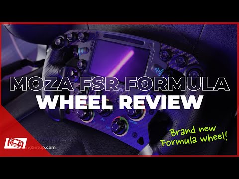My New Favourite Formula Wheel!  -  MOZA Formula FSR Review
