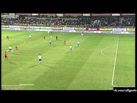 Азербайджан 0-1 Россия / Гол Широков / Azerbaijan o-1 Russia / Shirokov Goal / 15.10.2013
