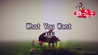 【カラオケ】What You Want / JUJU