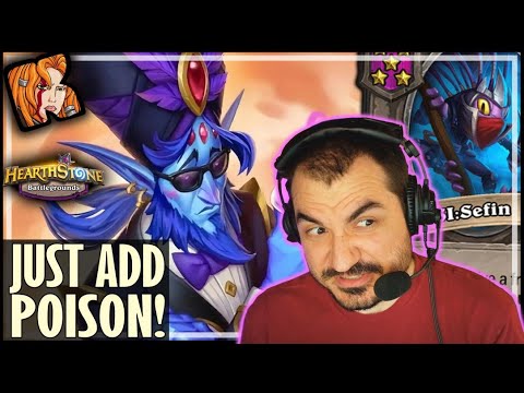 A LITTLE POISON GOES A LONG WAY! - Hearthstone Battlegrounds