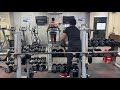 Back Exercise in Gym Singel Arm dumbell Rowing