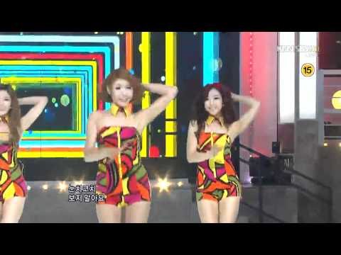 [달샤벳,블링블링] 110821, SBS 인기가요, HD, 인기가요, 달샤벳, 블링블링