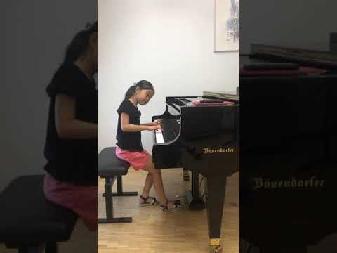 Rio Sato(10y)モーツァルト ピアノソナタ 第3番 第3楽章 Mozart Piano Sonata No.3 in Bflat,K.281 3rd Mov 佐藤凛央