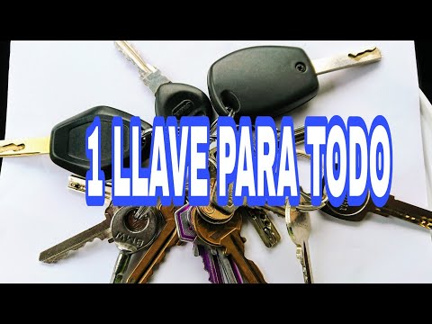 Cómo ADAPTAR CERRADURAS para LLAVE ÚNICA. Una llave para todo