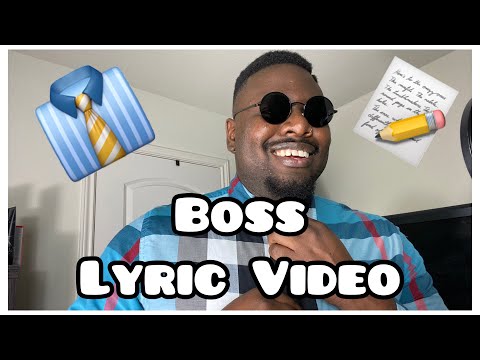 JordanLivinGood - Boss (Lyric Music Video)