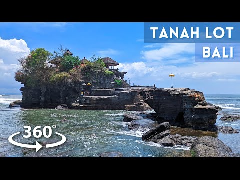 Travel in Tanah Lot Bali, Indonesia  | 360 VR Tour